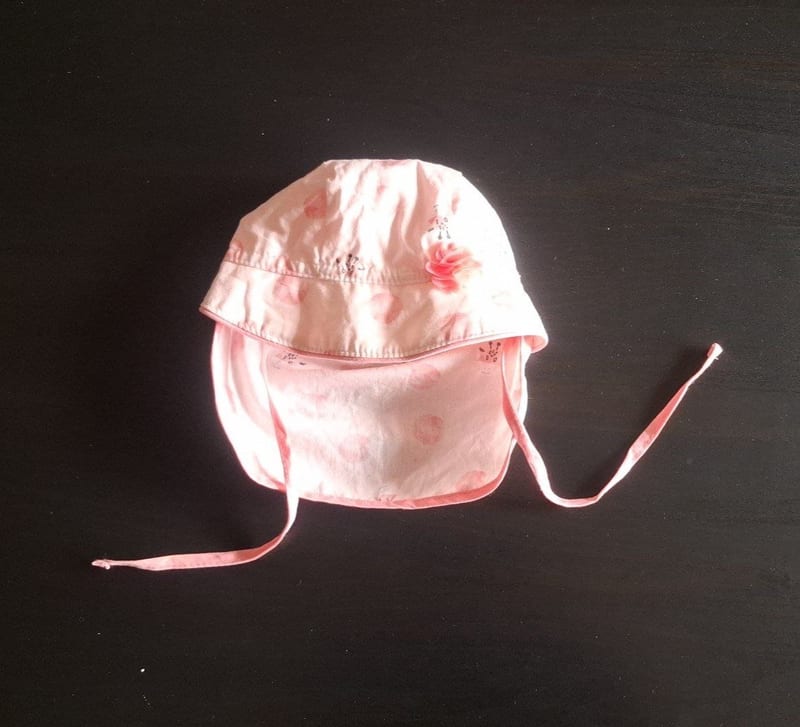 Baby-Sonnenhut Gr. 68/74 – Rosa