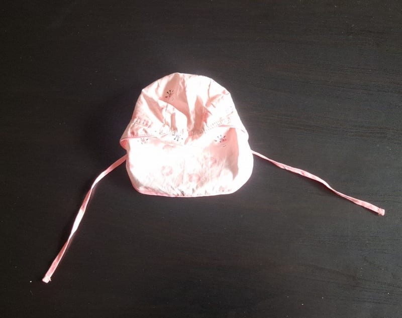 Baby-Sonnenhut Gr. 68/74 – Rosa – Bild 2 von 2