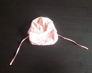 Baby-Sonnenhut Gr. 68/74 – Rosa – Bild 2 von 2