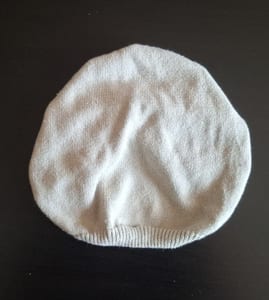 Mädchen Süße Strickmütze mit Schleife Gr. 74/80 – Grün – Bild 2 von 2