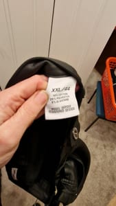 Damen Beschichtete Hose in Schwarz – Skinny-Schnitt – Größe XXL – Bild 5 von 5