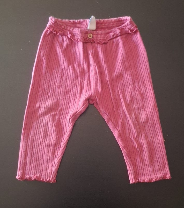 Mädchen 3er Set süße Leggings Gr. 86 – Blau/Rosa – Bild 5 von 8