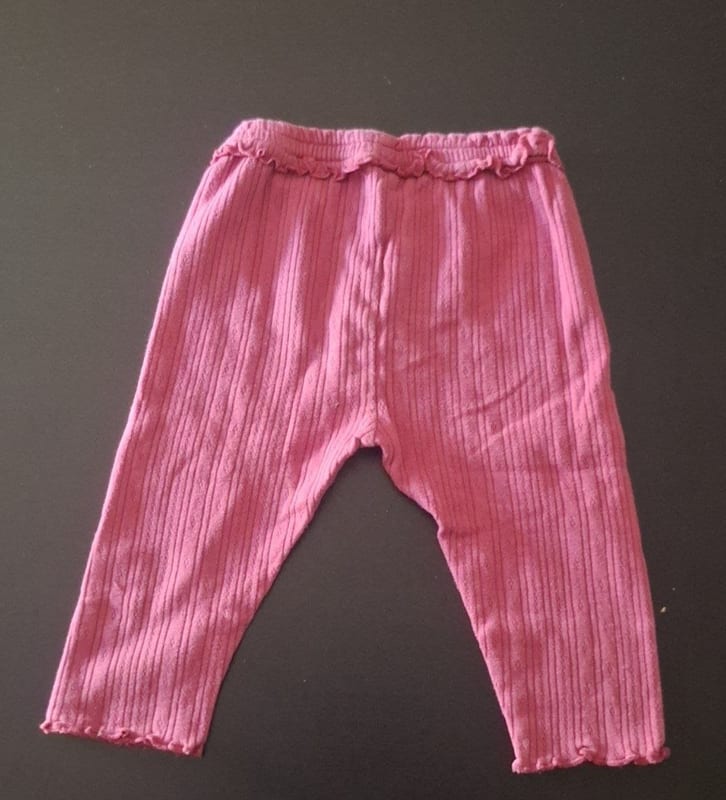 Mädchen 3er Set süße Leggings Gr. 86 – Blau/Rosa – Bild 6 von 8