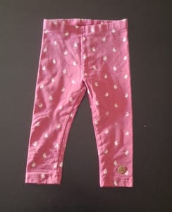 Mädchen 3er Set süße Leggings Gr. 86 – Blau/Rosa – Bild 7 von 8