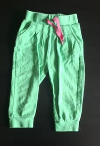 3er Set süße Baby-Hosen Gr.80 – Grün/Blau – Bild 8 von 10