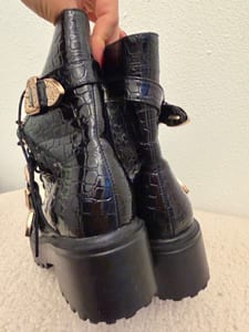 Damen stiefeletten – Größe 39 – Schwarz – Bild 4 von 4