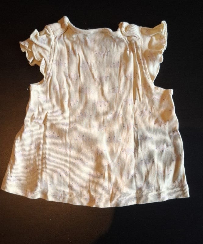 Baby Sommer-Set aus Rippshirt & Shorts Gr. 80 – Gelb/Rosa – Bild 3 von 5