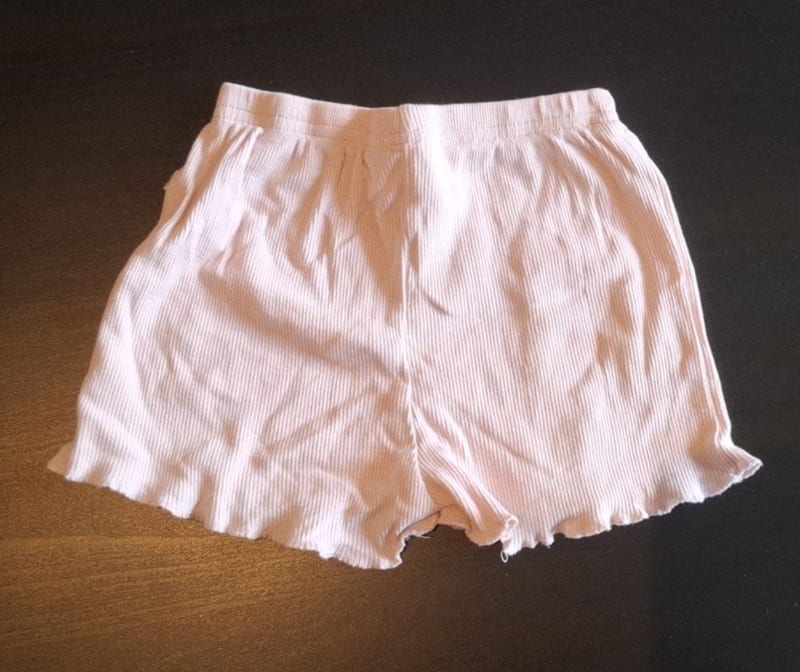 Baby Sommer-Set aus Rippshirt & Shorts Gr. 80 – Gelb/Rosa – Bild 5 von 5