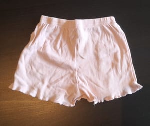 Baby Sommer-Set aus Rippshirt & Shorts Gr. 80 – Gelb/Rosa – Bild 5 von 5