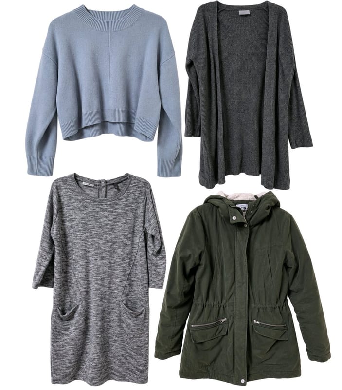 Damen Herbstpaket 4 Teile – Größe M – Verschieden