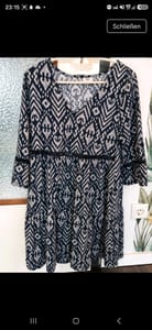 Damen Kleider im Paket, JdY S und ONLY L – Größe S – Blau/Creme – Bild 2 von 4
