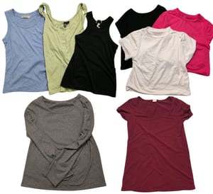 Damen 8er Oberteile Paket Gr. M – Blau