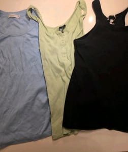 Damen 8er Oberteile Paket Gr. M – Blau – Bild 3 von 6