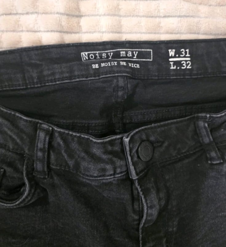 Damen 3 Hosen im Paket 38/40 – Größe L – Grün/Beige/Schwarz – Bild 8 von 9