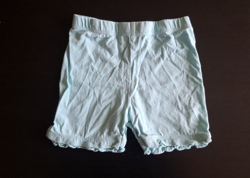 3er Set Kurze Kinder Hosen Gr.74/80 – Pastellfarben – Bild 2 von 7