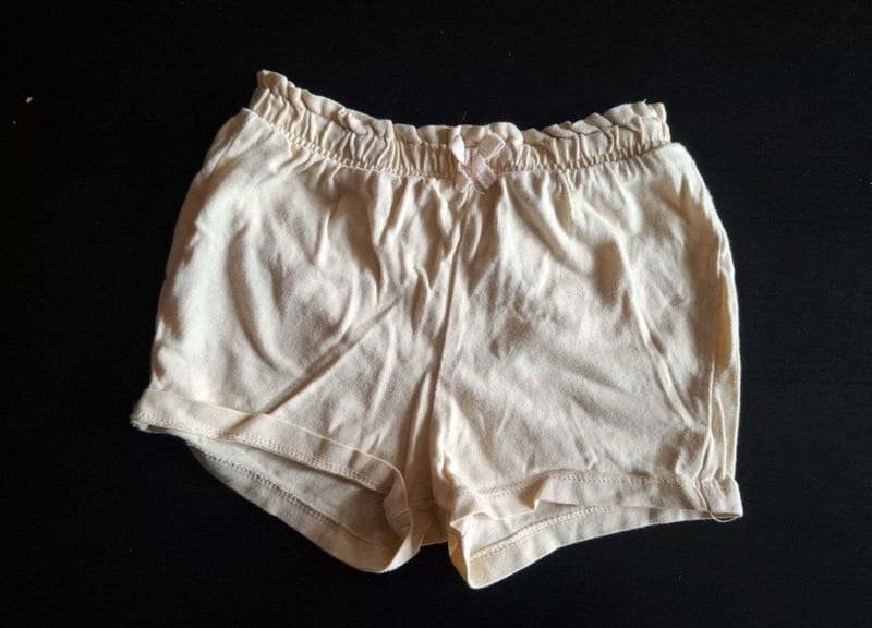 3er Set Kurze Kinder Hosen Gr.74/80 – Pastellfarben – Bild 4 von 7
