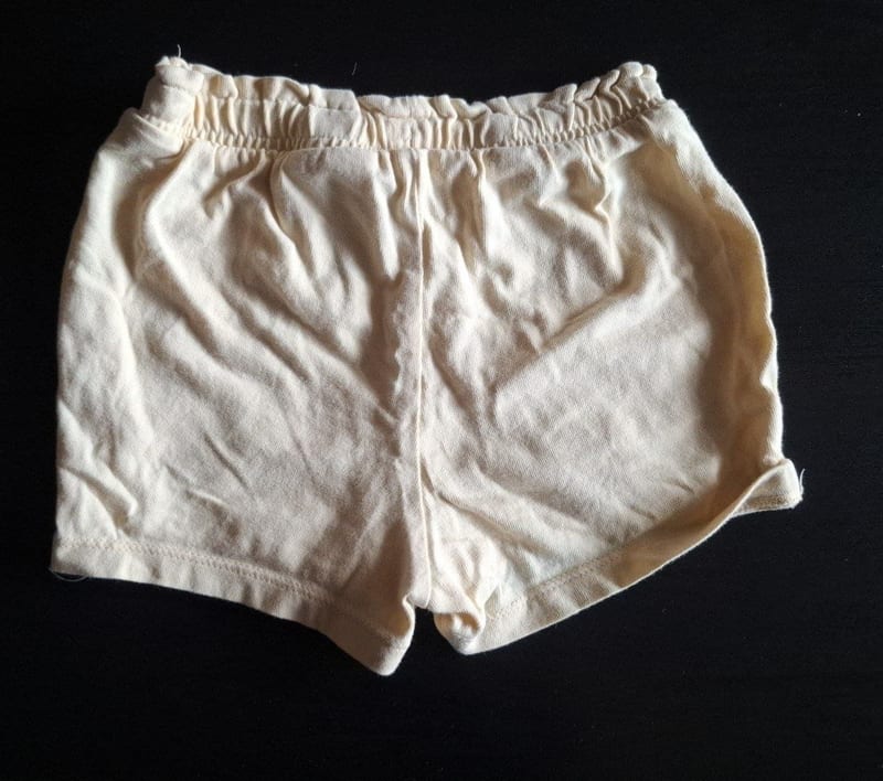 3er Set Kurze Kinder Hosen Gr.74/80 – Pastellfarben – Bild 5 von 7
