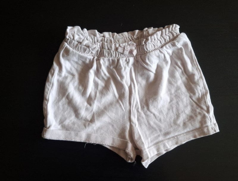 3er Set Kurze Kinder Hosen Gr.74/80 – Pastellfarben – Bild 6 von 7