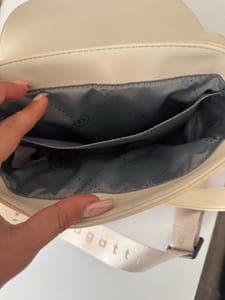 Bugatti Damen Tasche beige Crossbody Handtasche Bag Half Moon Bag – Bild 3 von 9