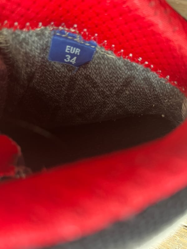 Kamik Kinder Wanderschuhe Gr. 34 Gore Tex – Rot – Bild 3 von 3