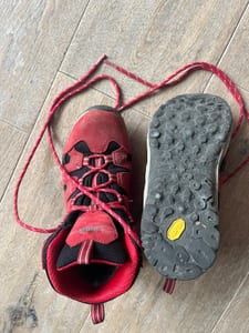 Kamik Kinder Wanderschuhe Gr. 34 Gore Tex – Rot – Bild 2 von 3