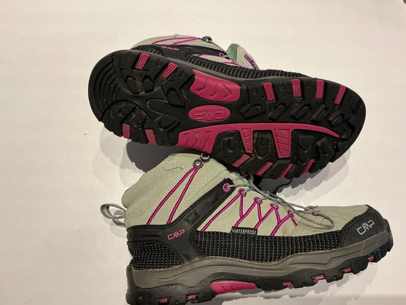CMP Mädchen Wanderschuhe Gr. 36 Gore Tex – Beige/Schwarz