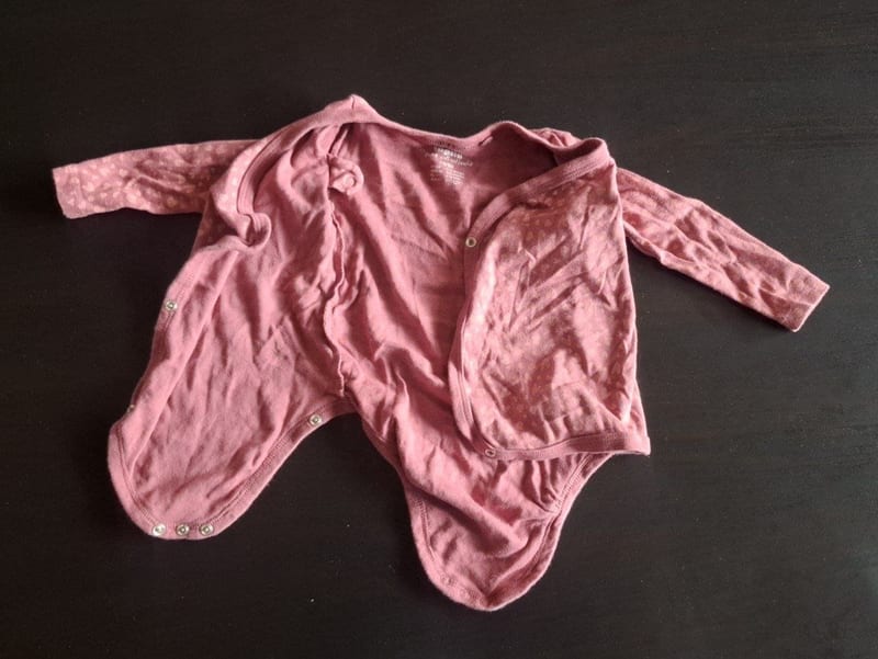 Baby 4er Set Langarmwickelbodys Gr.74/80 – Rosa – Bild 2 von 10