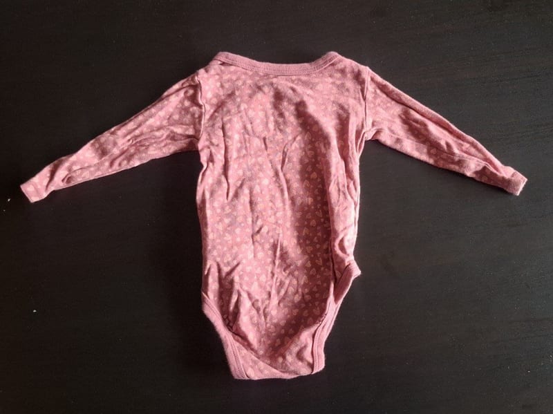 Baby 4er Set Langarmwickelbodys Gr.74/80 – Rosa – Bild 4 von 10