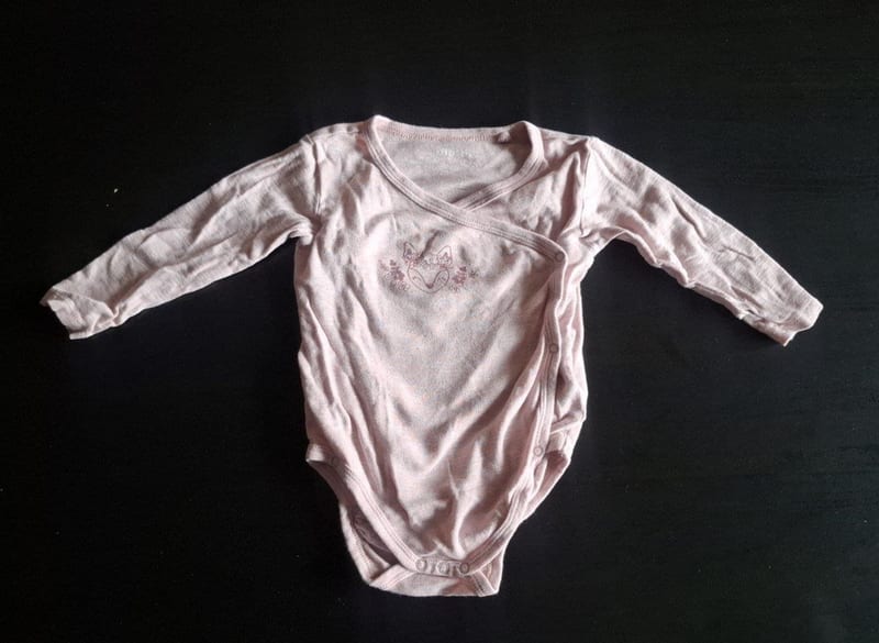 Baby 4er Set Langarmwickelbodys Gr.74/80 – Rosa – Bild 9 von 10