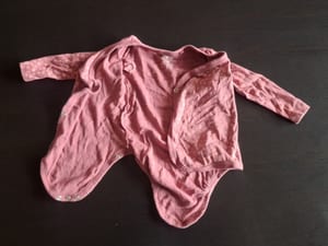 Baby 4er Set Langarmwickelbodys Gr.74/80 – Rosa – Bild 2 von 10