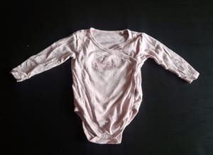 Baby 4er Set Langarmwickelbodys Gr.74/80 – Rosa – Bild 9 von 10