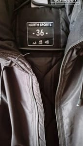 Damen Winterjacke Parka mit Kapuze, schwarz – Größe S – Bild 3 von 9