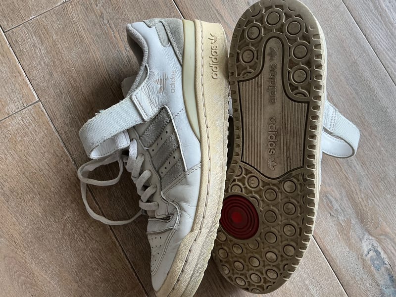 Adidas Damen Sneaker Sportschuhe Retro/Shabby chic – Größe 40 – Weiß – Bild 3 von 4