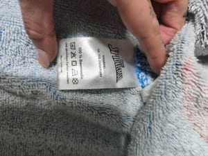 Spider-Man Badeponcho mit Kapuze – Kinder – Größe 104 – Blau/Rot – Bild 2 von 2