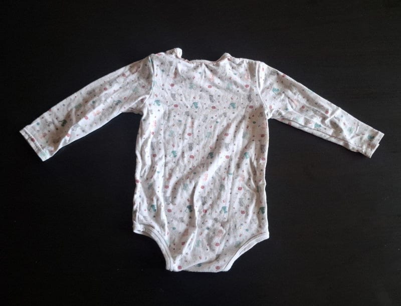 Baby 3er Set Langarmbodys Gr.74/80 – Weiß/Bunt – Bild 8 von 8