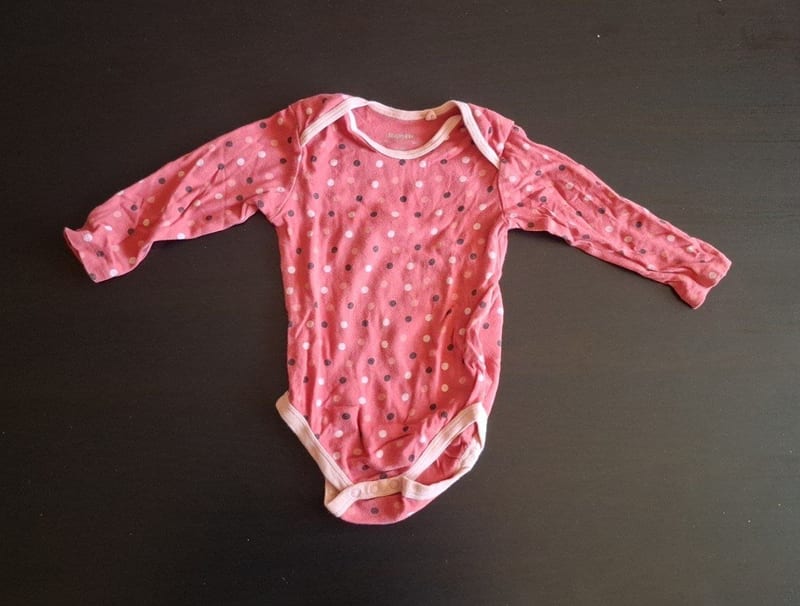 Baby 3er Set Langarmbodys Gr.74/80 – Lila/Blau/Rot – Bild 8 von 9