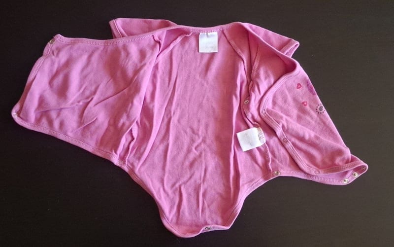 Baby 5er Set Kurzarmbodys Gr.74/80 – Rosa/Blau/Weiß – Bild 3 von 10