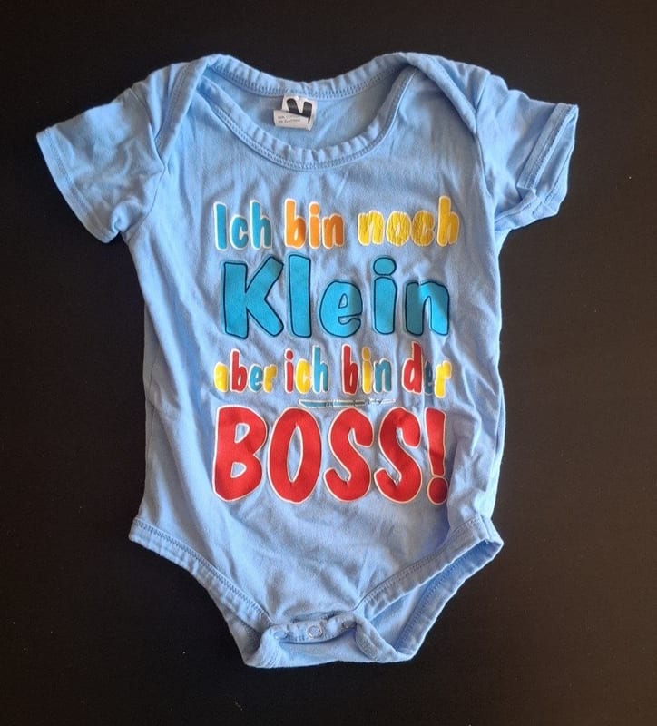 Baby 5er Set Kurzarmbodys Gr.74/80 – Rosa/Blau/Weiß – Bild 4 von 10