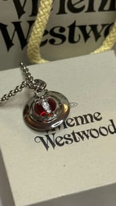 Vivienne Westwood Damen necklace Orb – Rot – Bild 2 von 9
