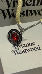 Vivienne Westwood Damen necklace Orb – Rot – Bild 4 von 9
