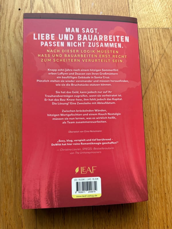 The Fix-Up - Tarah DeWitt (Liebe hat keinen Bauplan), Buch – Bild 3 von 4
