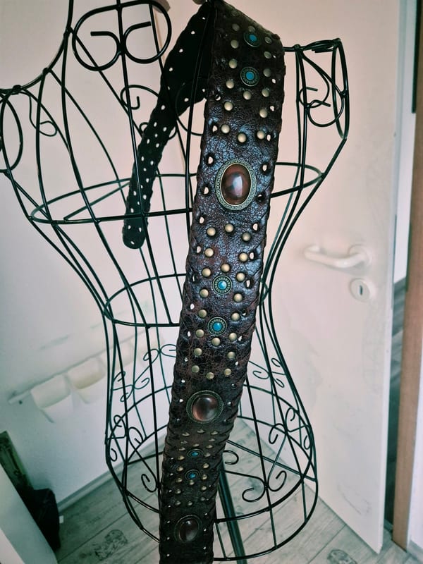Damen Boho Gürtel braun – Bild 3 von 5