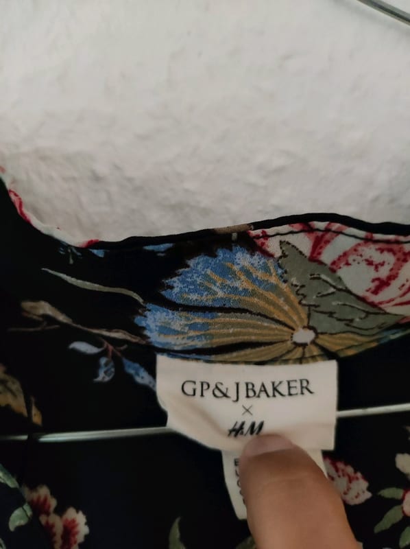 Damen Blusenkleid GP&JBaker – Größe 38 – Schwarz – Bild 2 von 6