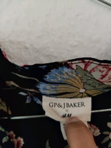 Damen Blusenkleid GP&JBaker – Größe 38 – Schwarz – Bild 2 von 6