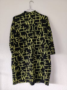Ophilia Damen Letter Print Kleid Gr. 3 (42-44) – Schwarz – Bild 4 von 9