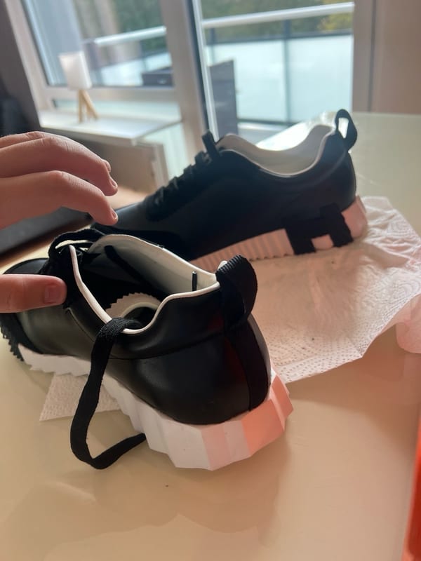 Hermes Herren Schuhe – Größe 42 – Schwarz – Bild 3 von 6
