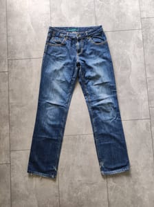 Hessnatur Damen Jeans, gerade geschnitten – Größe 38 – Blau – Bild 2 von 7