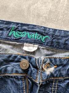 Hessnatur Damen Jeans, gerade geschnitten – Größe 38 – Blau – Bild 4 von 7