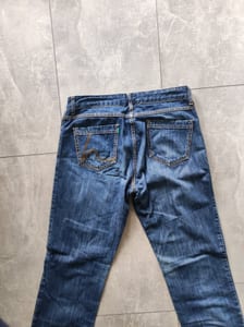 Hessnatur Damen Jeans, gerade geschnitten – Größe 38 – Blau – Bild 7 von 7
