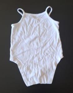 Baby 3er Set weiße Trägerbodys Gr.86 – Bild 3 von 8